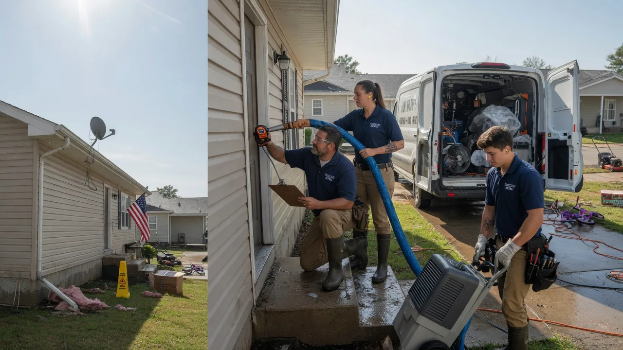 Ceiling Water Damage Restoration in Olean, NY near me